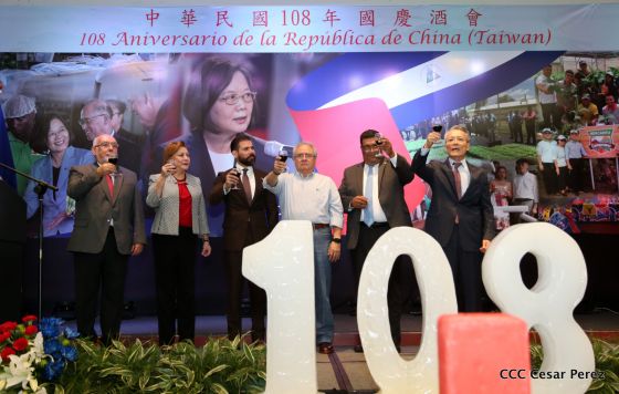 Nicaragua celebra los 108 años de China‑Taiwán 