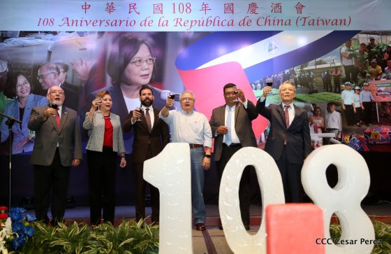 Nicaragua celebra los 108 años de China‑Taiwán 