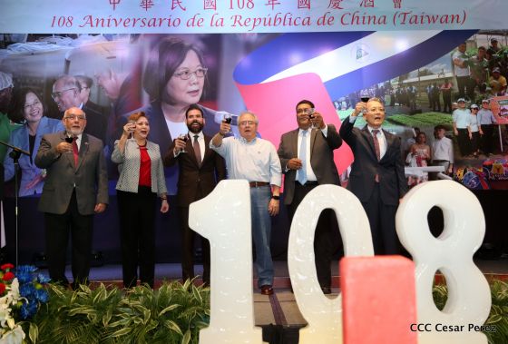 Nicaragua celebra los 108 años de China‑Taiwán 
