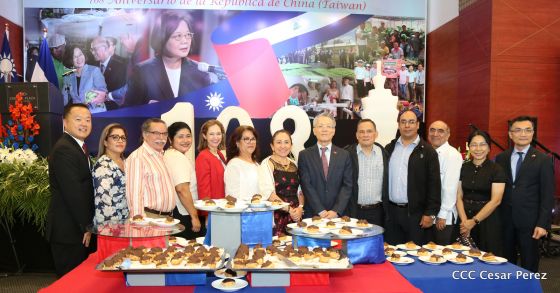 Nicaragua celebra los 108 años de China‑Taiwán 