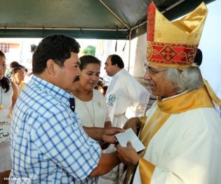 Feligresía de Carazo celebra elevación a Cardenal de Monseñor Brenes