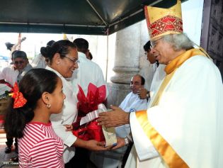 Feligresía de Carazo celebra elevación a Cardenal de Monseñor Brenes