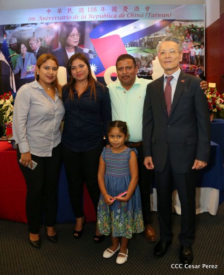 Nicaragua celebra los 108 años de China‑Taiwán 