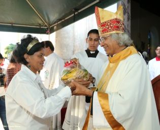 Feligresía de Carazo celebra elevación a Cardenal de Monseñor Brenes