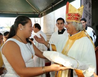 Feligresía de Carazo celebra elevación a Cardenal de Monseñor Brenes