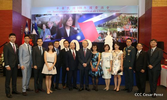 Nicaragua celebra los 108 años de China‑Taiwán 