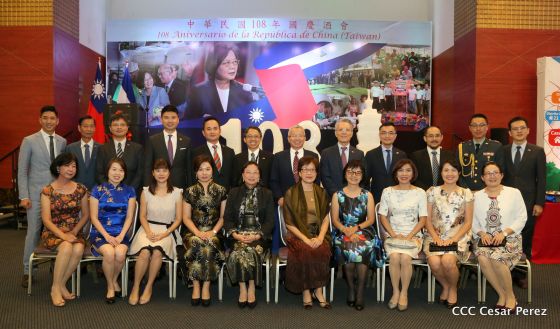 Nicaragua celebra los 108 años de China‑Taiwán 