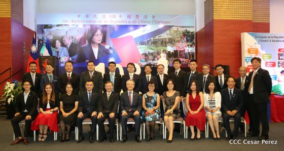 Nicaragua celebra los 108 años de China‑Taiwán 