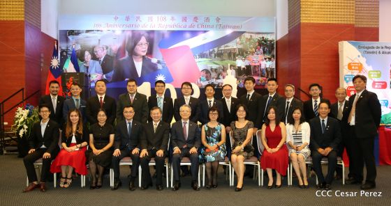 Nicaragua celebra los 108 años de China‑Taiwán 