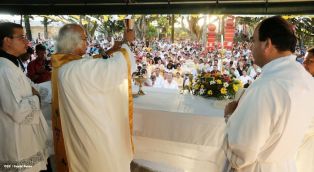 Feligresía de Carazo celebra elevación a Cardenal de Monseñor Brenes