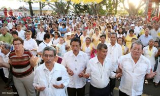 Feligresía de Carazo celebra elevación a Cardenal de Monseñor Brenes