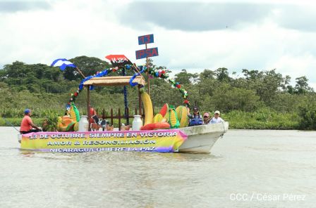 Carnaval Acuático en San Carlos, Río San Juan
