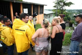 Alcaldía de Managua verifica afectaciones ocasionadas por las lluvias