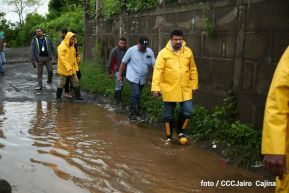 Alcaldía de Managua verifica afectaciones ocasionadas por las lluvias
