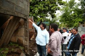 Alcaldía de Managua verifica afectaciones ocasionadas por las lluvias