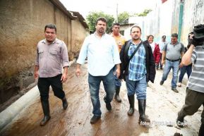 Alcaldía de Managua verifica afectaciones ocasionadas por las lluvias