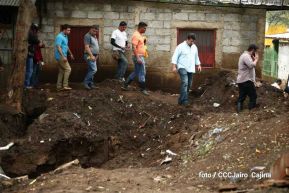 Alcaldía de Managua verifica afectaciones ocasionadas por las lluvias