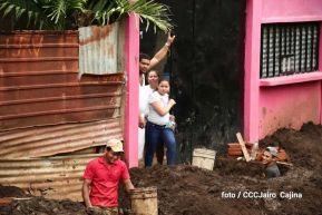 Alcaldía de Managua verifica afectaciones ocasionadas por las lluvias