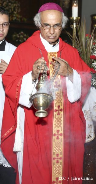 Tipitapeños celebran al Señor de Esquipulas en compañía del Cardenal Brenes