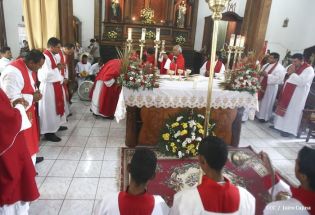 Tipitapeños celebran al Señor de Esquipulas en compañía del Cardenal Brenes