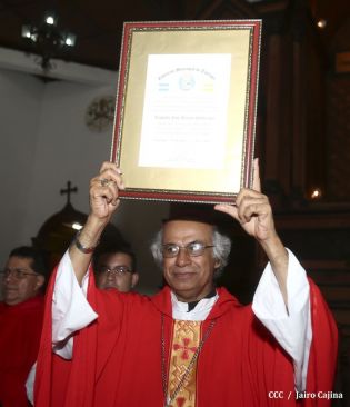 Tipitapeños celebran al Señor de Esquipulas en compañía del Cardenal Brenes