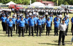 Ministerio de Gobernación realiza acto de ascenso en grados