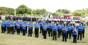 Ministerio de Gobernación realiza acto de ascenso en grados