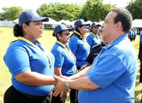 Ministerio de Gobernación realiza acto de ascenso en grados
