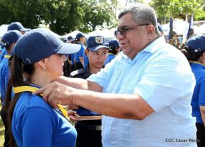 Ministerio de Gobernación realiza acto de ascenso en grados