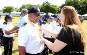 Ministerio de Gobernación realiza acto de ascenso en grados