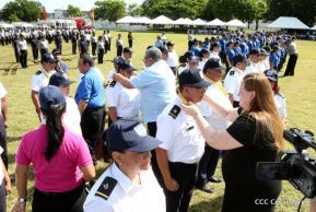 Ministerio de Gobernación realiza acto de ascenso en grados