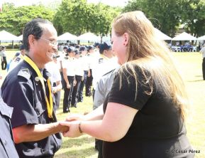 Ministerio de Gobernación realiza acto de ascenso en grados