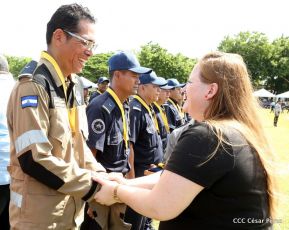 Ministerio de Gobernación realiza acto de ascenso en grados