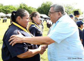 Ministerio de Gobernación realiza acto de ascenso en grados
