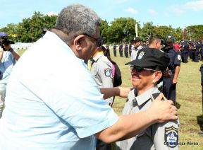 Ministerio de Gobernación realiza acto de ascenso en grados
