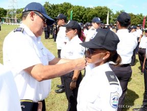 Ministerio de Gobernación realiza acto de ascenso en grados