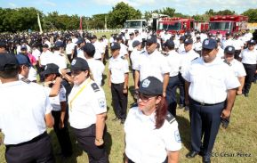 Ministerio de Gobernación realiza acto de ascenso en grados