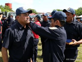 Ministerio de Gobernación realiza acto de ascenso en grados