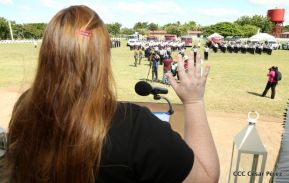 Ministerio de Gobernación realiza acto de ascenso en grados