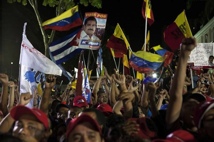 Venezuela celebra triunfo de Nicolás Maduro