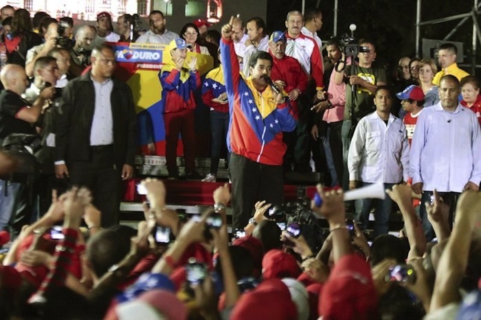 Venezuela celebra triunfo de Nicolás Maduro