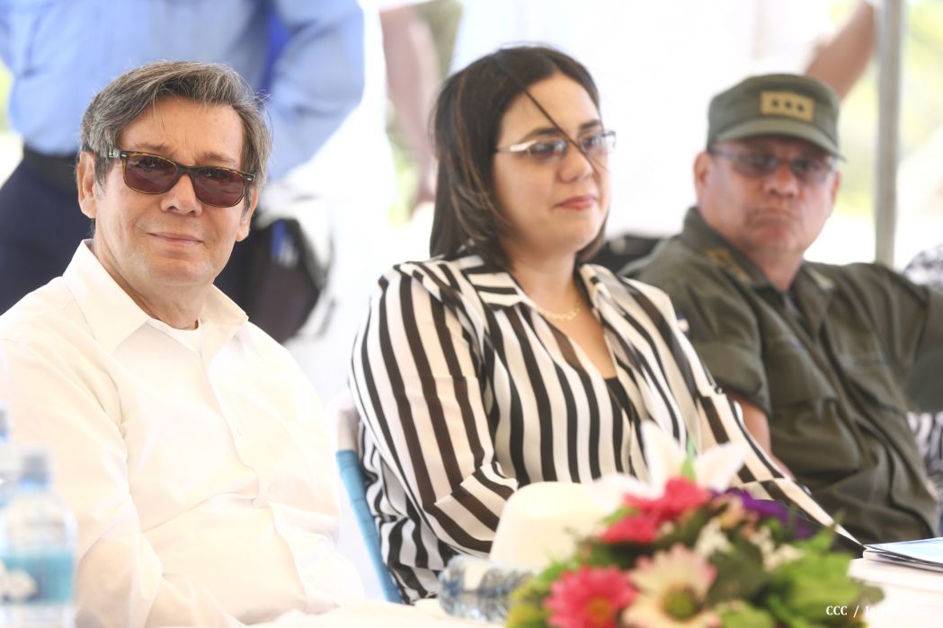 Gobierno Sandinista inaugura 10 kilómetros de carretera entre La Libertad – Santo Domingo en Chontales