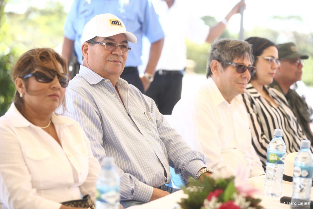 Gobierno Sandinista inaugura 10 kilómetros de carretera entre La Libertad – Santo Domingo en Chontales