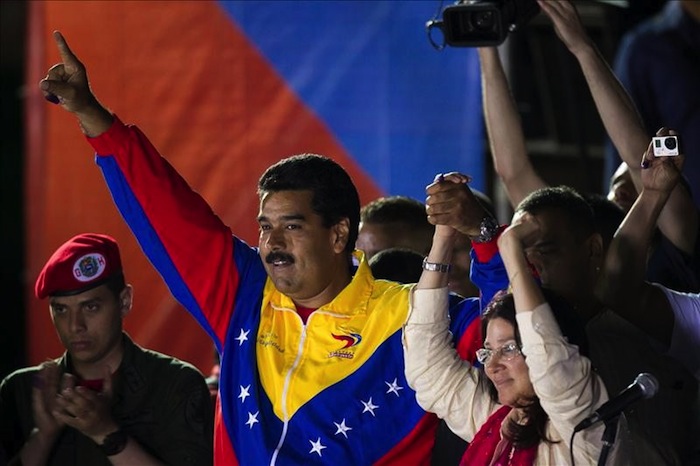 Venezuela celebra triunfo de Nicolás Maduro
