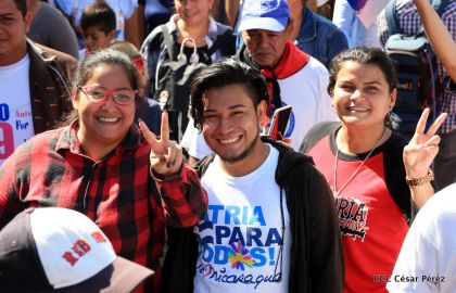 ¡Con la paz no se juega...Nicaragua: Pueblo de Paz y Bien...Todos tenemos derechos!