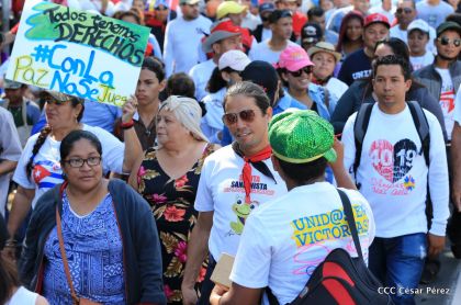 ¡Con la paz no se juega...Nicaragua: Pueblo de Paz y Bien...Todos tenemos derechos!
