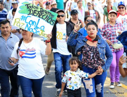 ¡Con la paz no se juega...Nicaragua: Pueblo de Paz y Bien...Todos tenemos derechos!