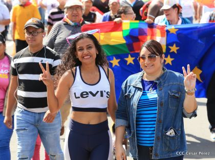 ¡Con la paz no se juega...Nicaragua: Pueblo de Paz y Bien...Todos tenemos derechos!