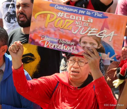 ¡Con la paz no se juega...Nicaragua: Pueblo de Paz y Bien...Todos tenemos derechos!
