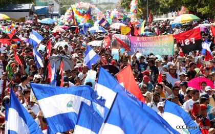 ¡Con la paz no se juega...Nicaragua: Pueblo de Paz y Bien...Todos tenemos derechos!